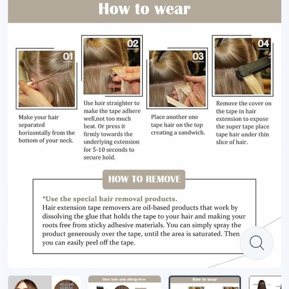 Goopatch Seamless Invisible Tape In Hair Extension - Picture 8 of 8
